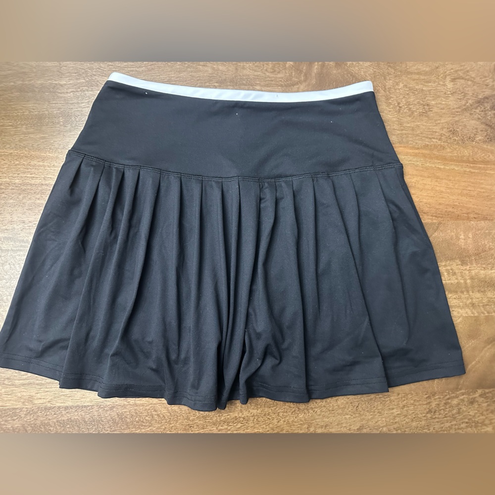 Black Pleated Skirt